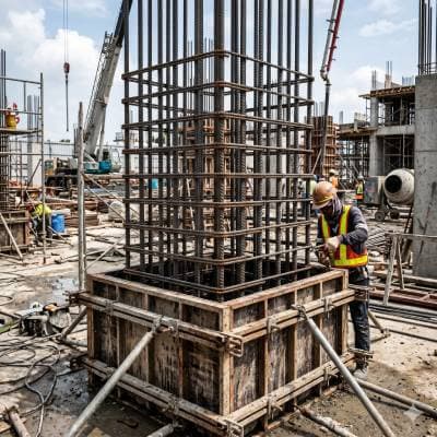 RCC (Reinforced Cement Concrete) Works